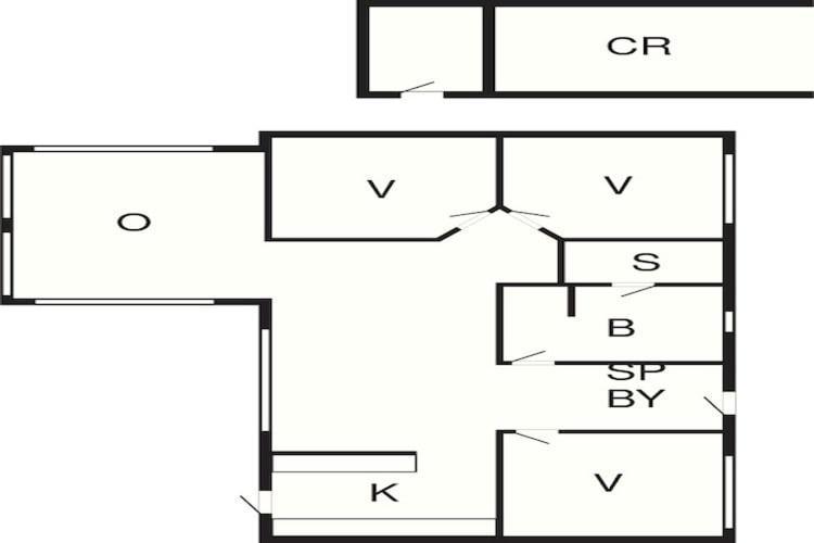 Three-Bedroom Holiday Home In Spottrup 11 Knud  Екстер'єр фото